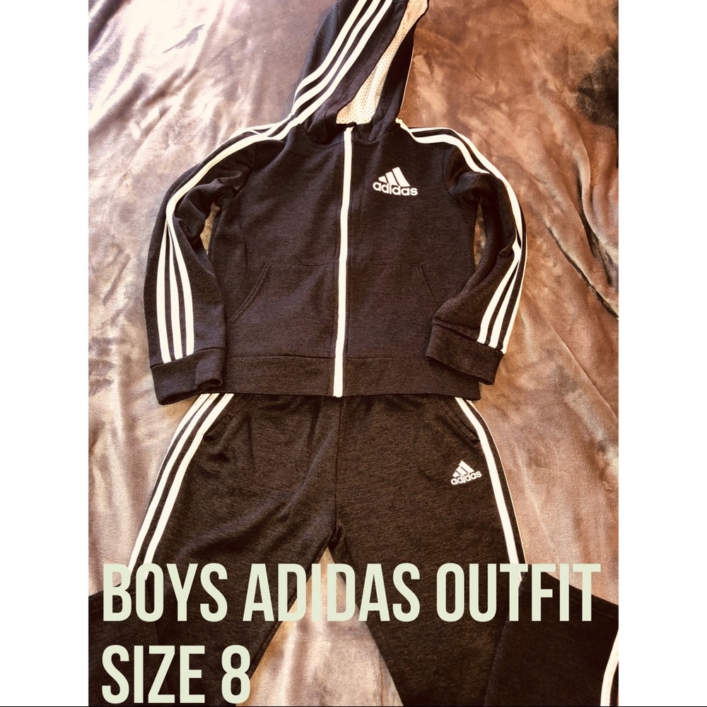 Boys adidas jumpsuit